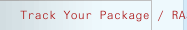 Track Your Package / RASTREO